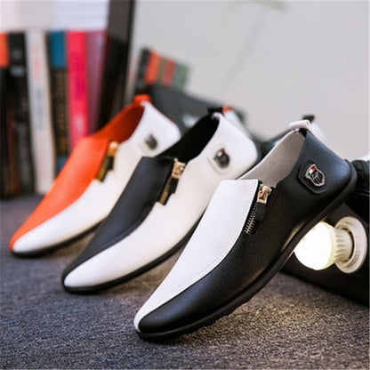 Mocassins en cuir pour hommes – Chaussures de conduite souples à enfiler | Ballerines décontractées pour hommes et femmes