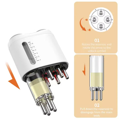 "EMS Head Massager Scalp Applicator - Red Light Therapy for Hair Growth | Zarusky"