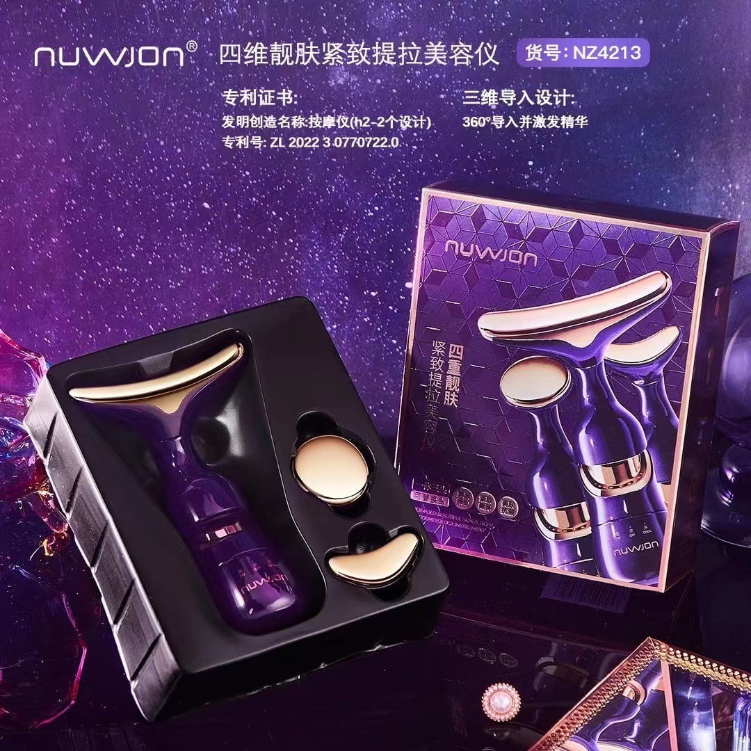 Electric Face & Neck Beauty Massager – Skin Lifting, Firming & Tightening Tool