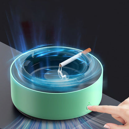 2-in-1 Smart Smoke Purifier & Anion Ashtray | Automatic Air Filter for Second-Hand Smoke Removal