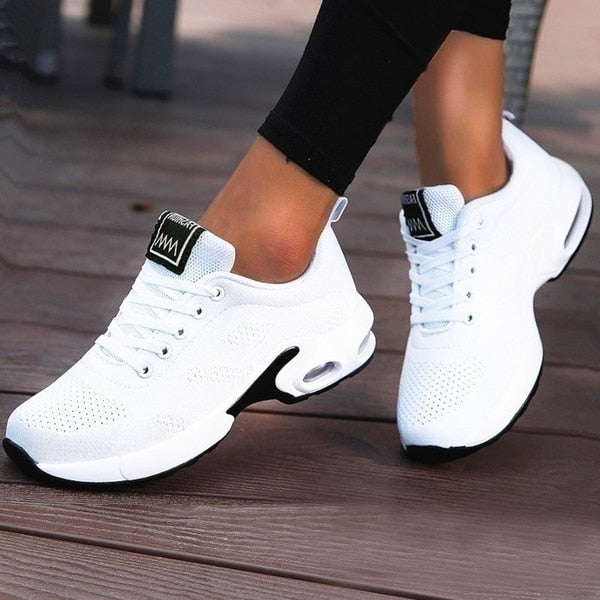 Women Running Shoes Breathable Casual Shoes - Lightweight Outdoor Sports Walking Sneakers