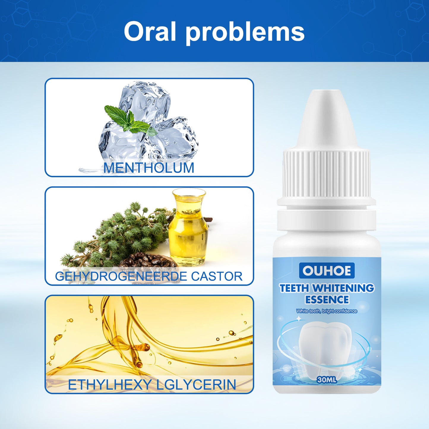 "Teeth Whitening Serum - Remove Plaque, Stains & Bad Breath | Zarusky"