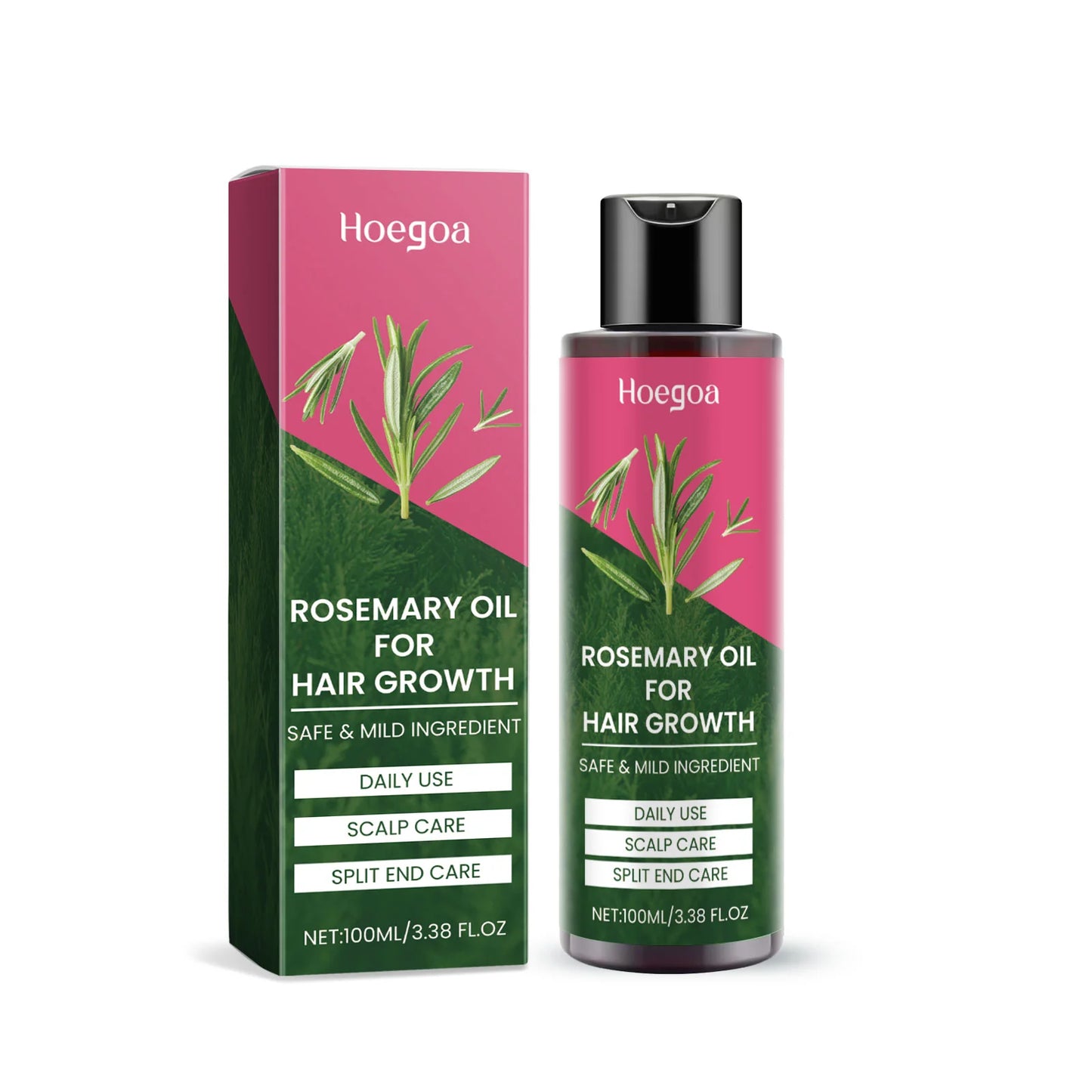 Zarusky Rosemary Oil for Hair Growth - Promotes Healthy Nourishing Strong Hair