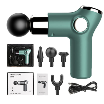 Zarusky Mini Pistolet de Massage – Masseur de Poche 32 Vitesses pour Soulagement Musculaire Profond