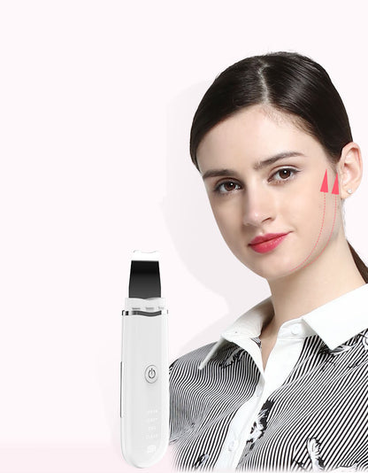 Ultrasonic Facial Peeling Machine – Deep Pore Cleansing, Blackhead & Acne Removal Skin Spatula