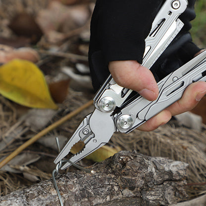 12-in-1 Multitool Pliers – Professional Survival Gear for Camping, Hunting & Fishing | Perfect Gift for Men