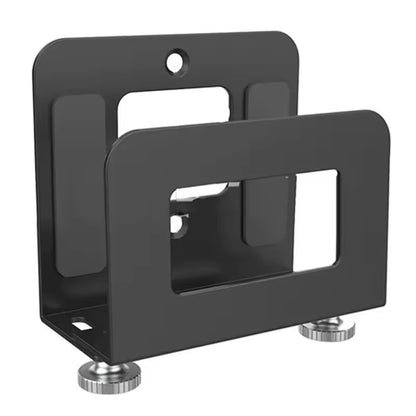 Universal adjustable wall mount for Apple TV, routers, modems, and TV boxes. Space-saving, sturdy, and easy to install—perfect for clean home setups.