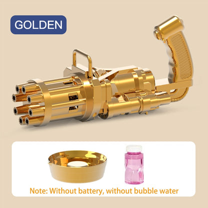 Magic Dolphin Gatling Bubble Gun | Automatic Electric Bubble Machine Blower | Outdoor Soap Bubble Toy for Kids & Children