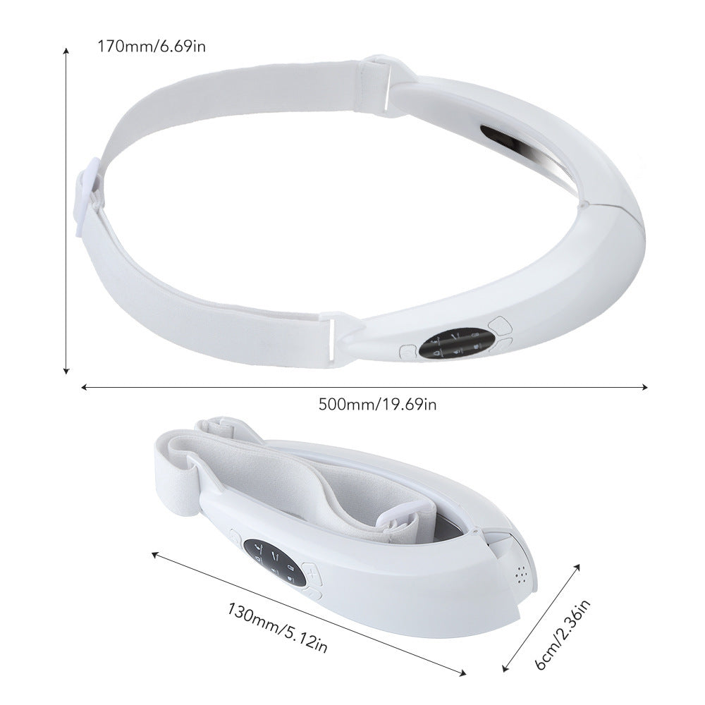 Microcurrent V-Face Lifting & Tightening Device – LED Color Light Hot Compress Facial Slimming Tool