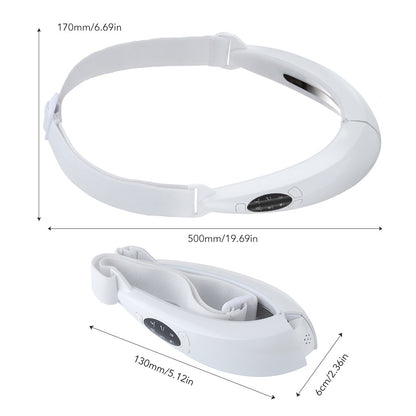 Microcurrent V-Face Lifting & Tightening Device – LED Color Light Hot Compress Facial Slimming Tool