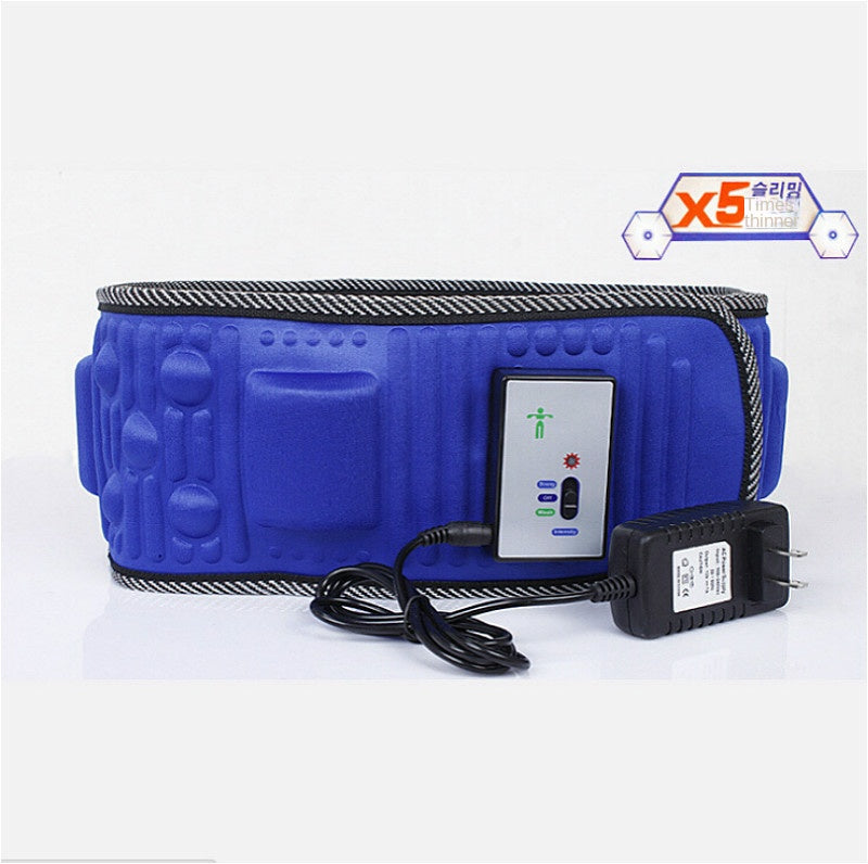 Slimming waist belt massager designed to support fat burning and body shaping. Ideal for belly and thigh massage, toning, and everyday home use.