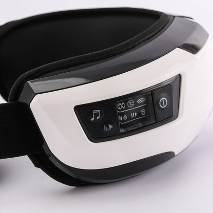 Zarusky™ Eye Massager – Vibration, Air Pressure & Heating Therapy with Bluetooth Music for Relaxation & Vision Care