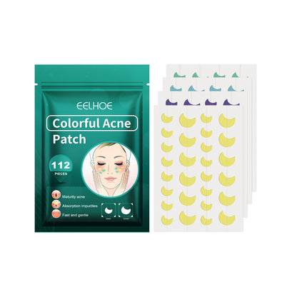 EELHOE Colorful Acne Patch – Cute Shaped Blemish Patches for Repair, Clean Care & Spot Coverage
