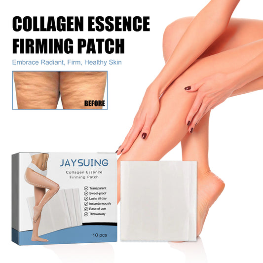 "Collagen firming thigh pads - lift and tighten leg muscles for slimming and shaping"