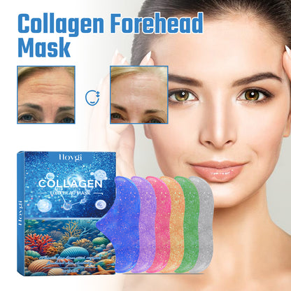 "Collagen forehead and lip mask - moisturizing treatment to fade lines and prevent dry skin"