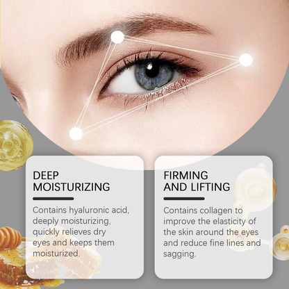 "Crystal Collagen Eye Mask - Hydrating Under Eye Patches for Dark Circles | Zarusky"