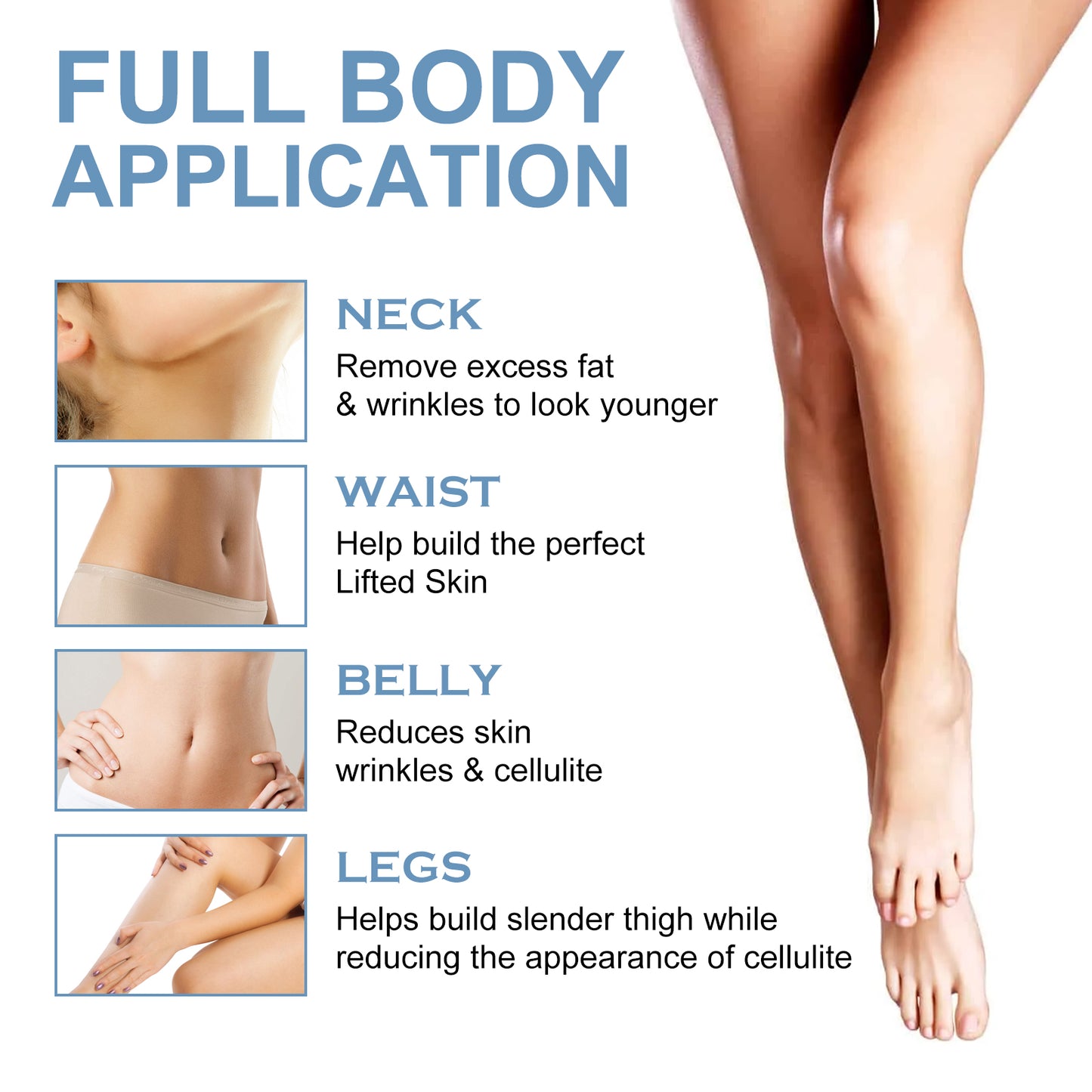 "Collagen Firming Thigh Pads - Lift, Tighten & Shape Leg Muscles | Zarusky"