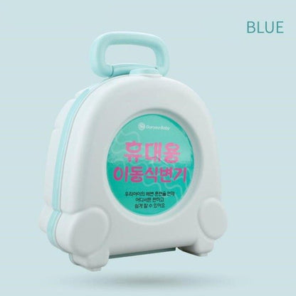 Kids Travel Potty Emergency Toilet | Portable Toddler Potty for Outdoor Camping, Car Travel & Potty Training | Foldable Leak-Proof Training Toilet