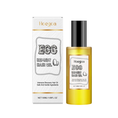 Zarusky Egg & Olive Hair Nourishing Oil – Smooth, Hydrate & Boost Volume | USA 2-6 Days