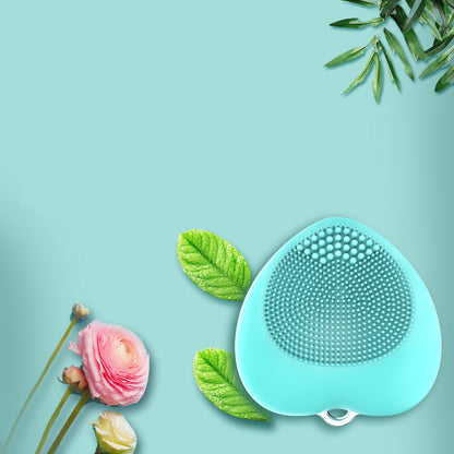 Electric Silicone Facial Cleansing Brush – Ultrasonic Deep Pore Cleanser, Waterproof Beauty Tool