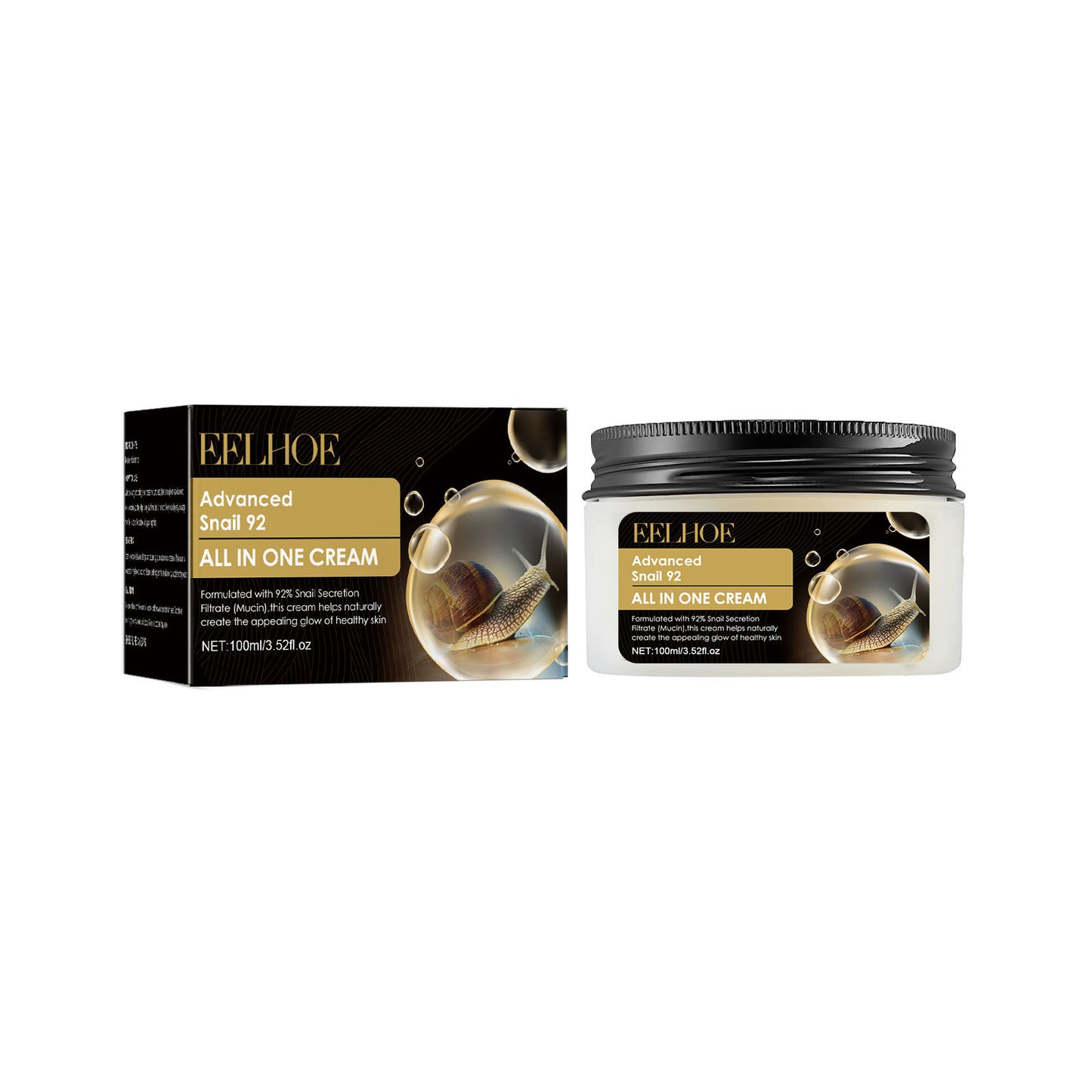 Zarusky Advanced Snail 92 All In One Cream - Brightening Firming Moisturizer