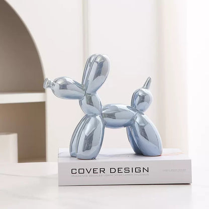 Luxury Balloon Dog Jewelry Holder & Home Décor Ornament – Modern Resin Storage Display