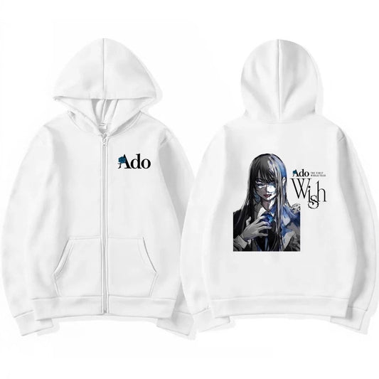 Vintage Gold Printed Zip-Up Hoodie – Classic Hooded Sweatshirt | Premium Casual Streetwear