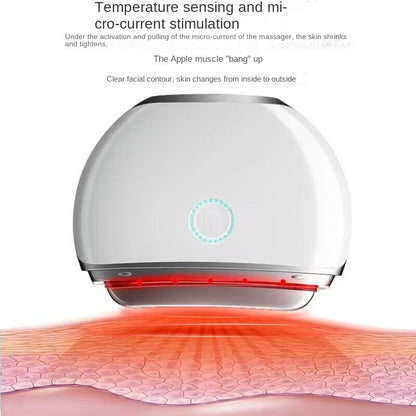 Zarusky™ Electric Facial & Neck Massager – Heating, Vibration, Microcurrent Lifting & Tightening Device