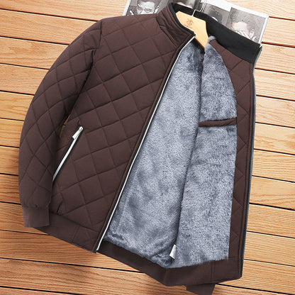 Men’s Lightweight Cotton Jacket – Warm Casual Outerwear | Premium Down-Cotton Comfort Coat