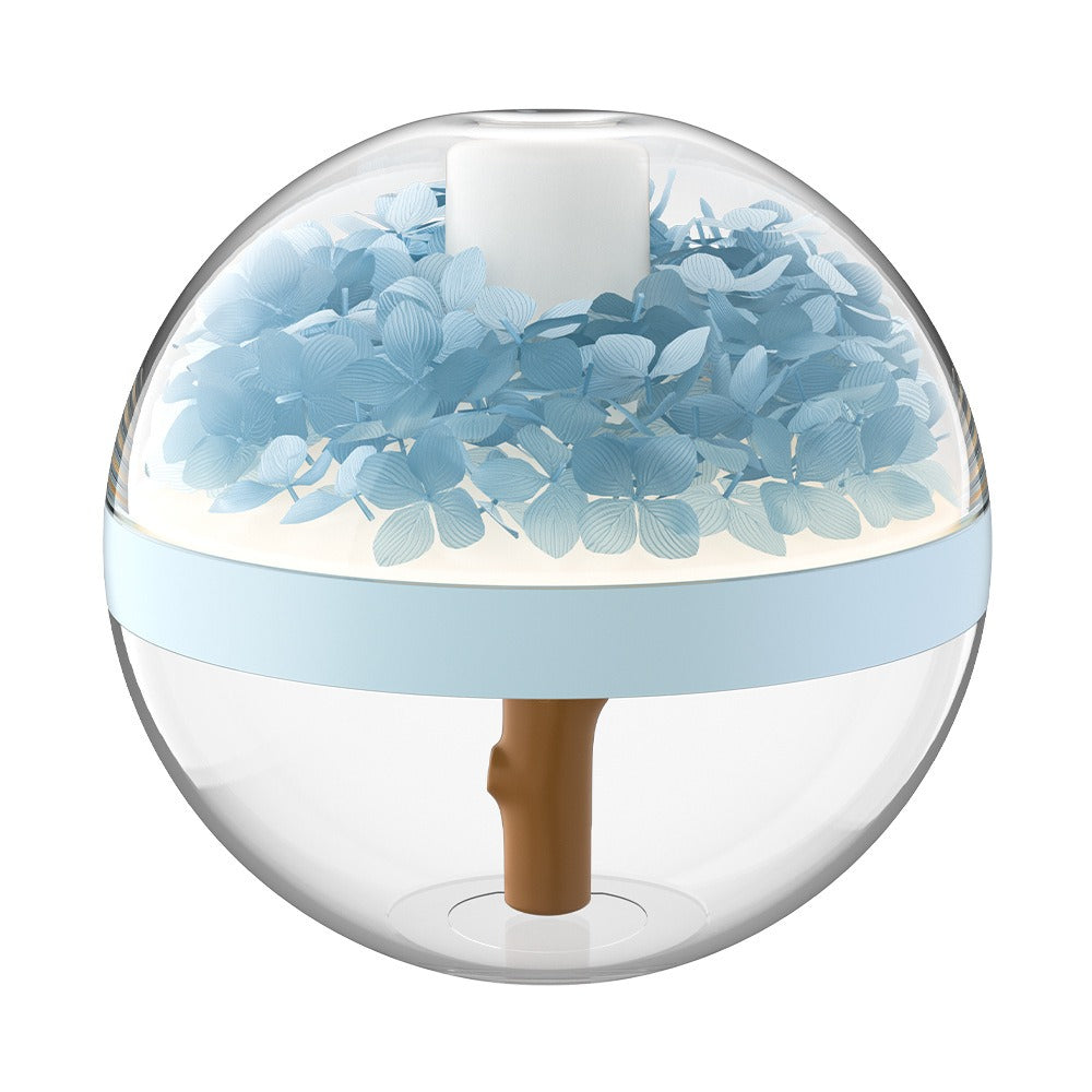 Romantic atmosphere light humidifier with gentle mist hydration. Perfect Valentine’s Day gift for bedroom, bedside, and cozy home décor.