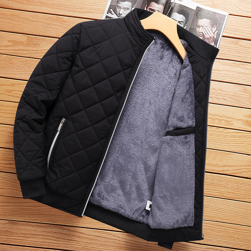 Men’s Lightweight Cotton Jacket – Warm Casual Outerwear | Premium Down-Cotton Comfort Coat