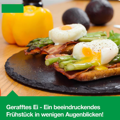 Multifunctional food-grade silicone egg mold and steam basket accessory for Thermomix TM5 and TM6. Ideal for steaming eggs, pastries, and healthy home cooking.