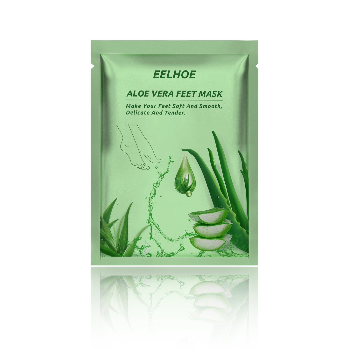 Aloe Vera Foot Mask - Moisturizing Anti-Cracking Dead Skin Removal