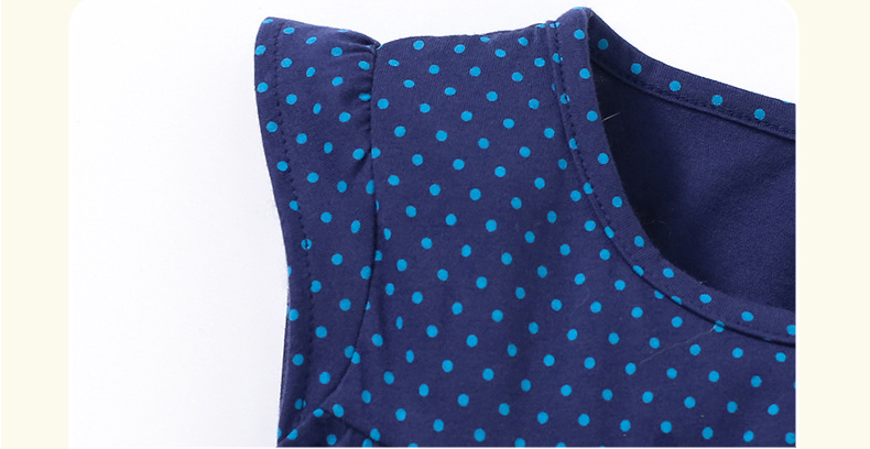 Summer Cotton Girls Dress | European & American Style Children’s Dress | Breathable, Soft & Stylish Casual Dress for Kids