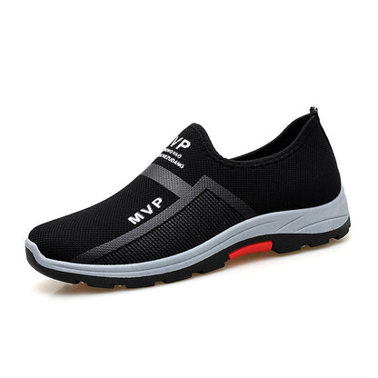 Summer Mesh Men Shoes Lightweight Sneakers - Breathable Slip-On Casual Walking Loafers
