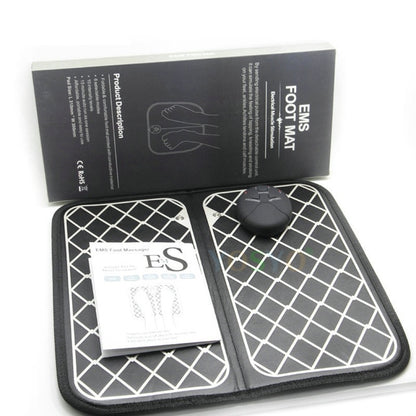 Electric EMS Foot Massager Pad – Muscle Stimulation Mat for Foot Relaxation & Circulation Support