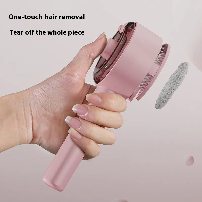 Self-Cleaning Pet Hair Remover Steam Brush – Dog & Cat Grooming Brush for Shedding, Massage & Fur Removal