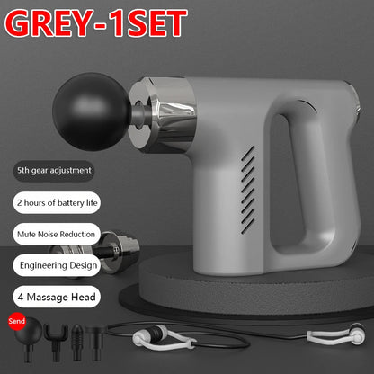 Zarusky High Frequency Massage Gun – Deep Tissue Muscle Relaxation Fascia Gun