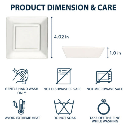 Heartfelt friendship jewelry dish with “I Laugh More, Cry Less” message. A meaningful thank-you gift for best friends—beautiful, practical, and sentimental.