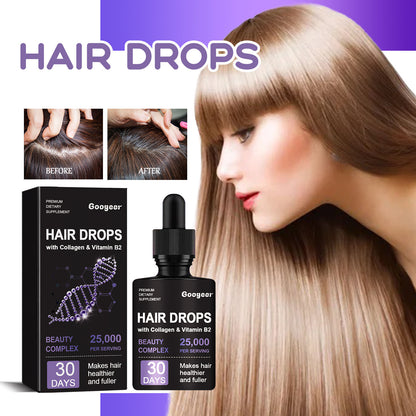 Zarusky Hair Follicle Dense Hair Drops - Repair & Nourish Hair Roots for Thicker Hair