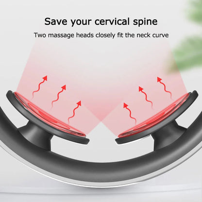 Zarusky™ Smart Electric Shoulder & Neck Massager – 4 Pulse Therapy Modes for Relaxation & Fatigue Relief