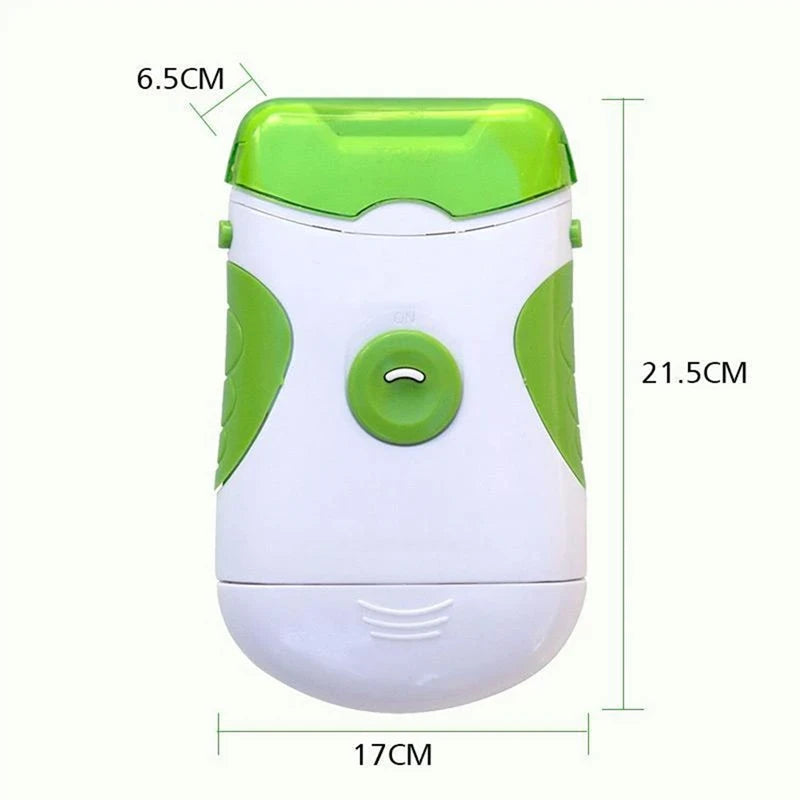 Electric Nail Trimmer with LED Light - Safe Manicure Pedicure Tool | Zarusky