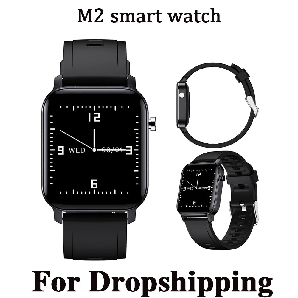 New Smart Watch for Men & Women – Waterproof Smart Band for Android & iOS (Compatible with Xiaomi & Huawei)