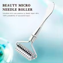 Zarusky Stainless Steel Face Roller - Pointed Massage Ball for Facial Lifting & Neck Toning