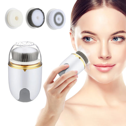 Zarusky™ 3-in-1 Ultrasonic Facial Cleanser – 5 Heads & FREE Shipping