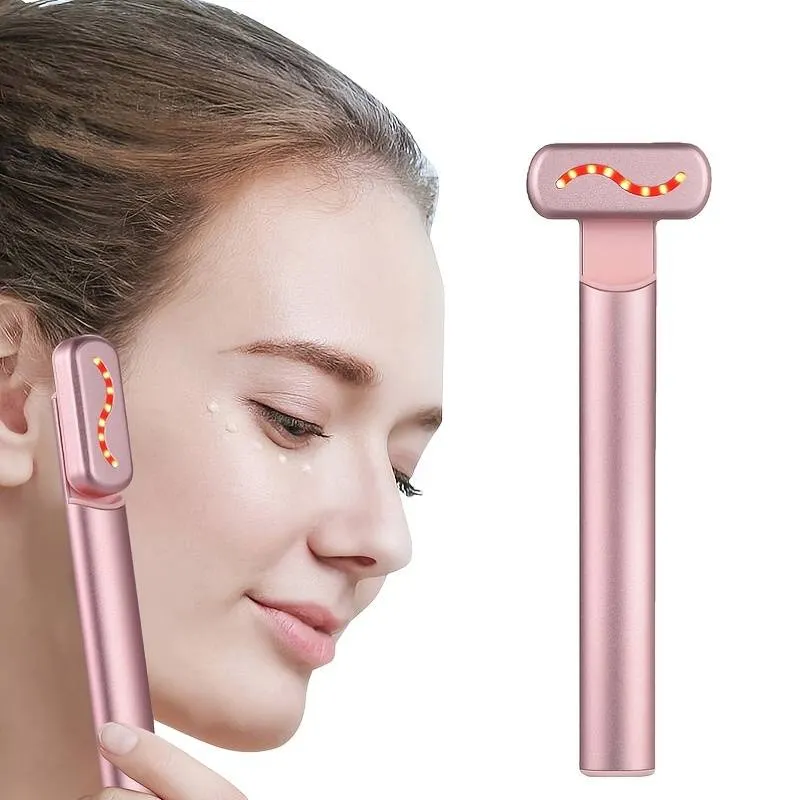 Zarusky™ Lumina-Lift LED Eye Massager | Anti-Aging Therapy Wand