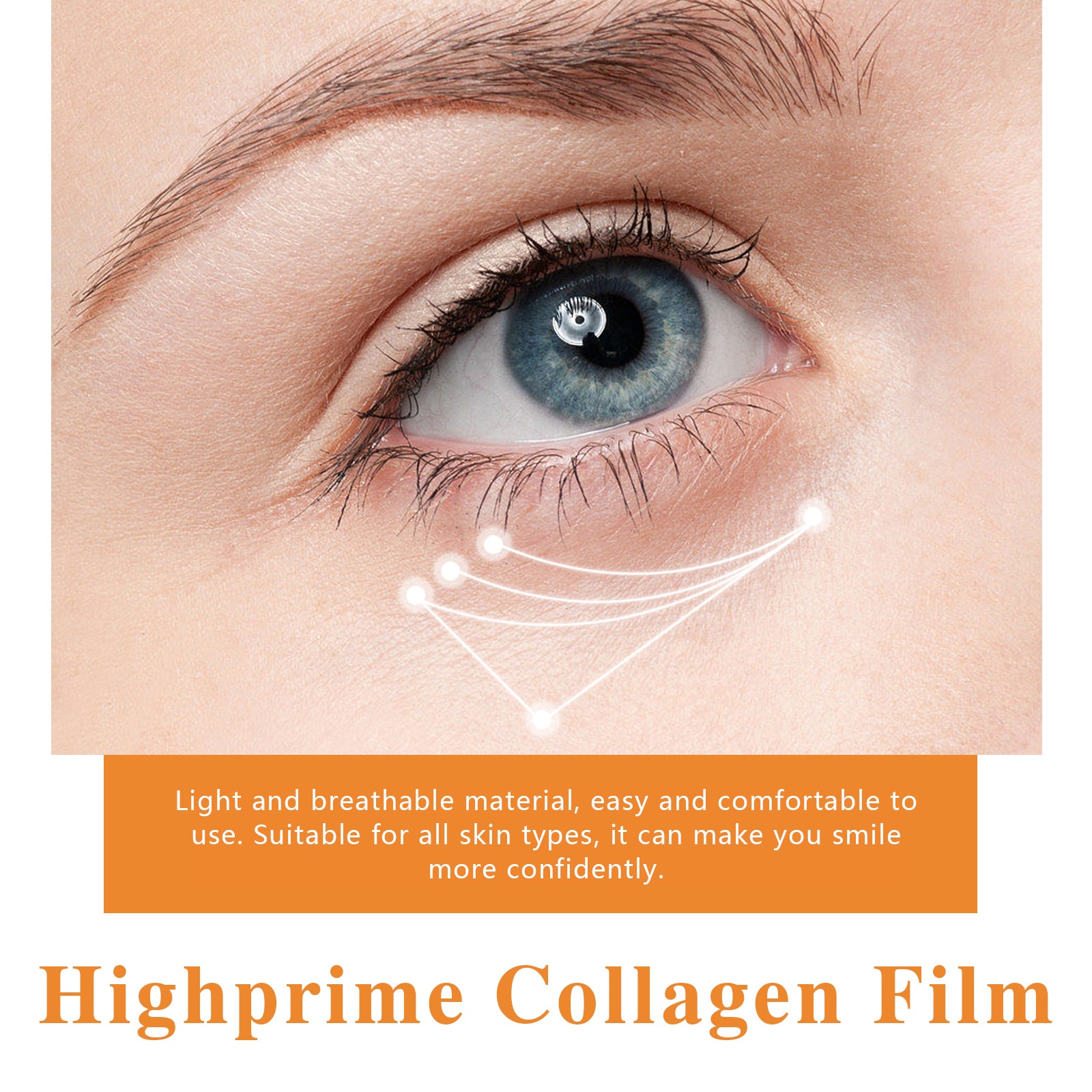 Zarusky™ Melting Collagen Eye-Film | Instant Dissolving Eye Lift