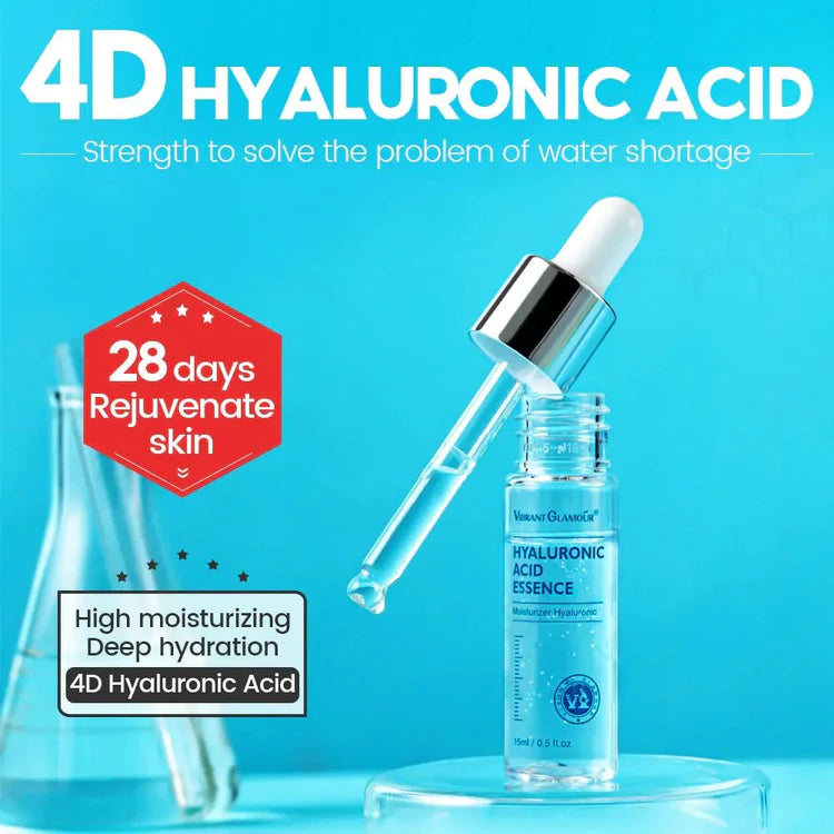 Zarusky Hyaluronic Acid Face Serum - Anti-Aging Pore Shrinking Whitening Moisturizer 15ml