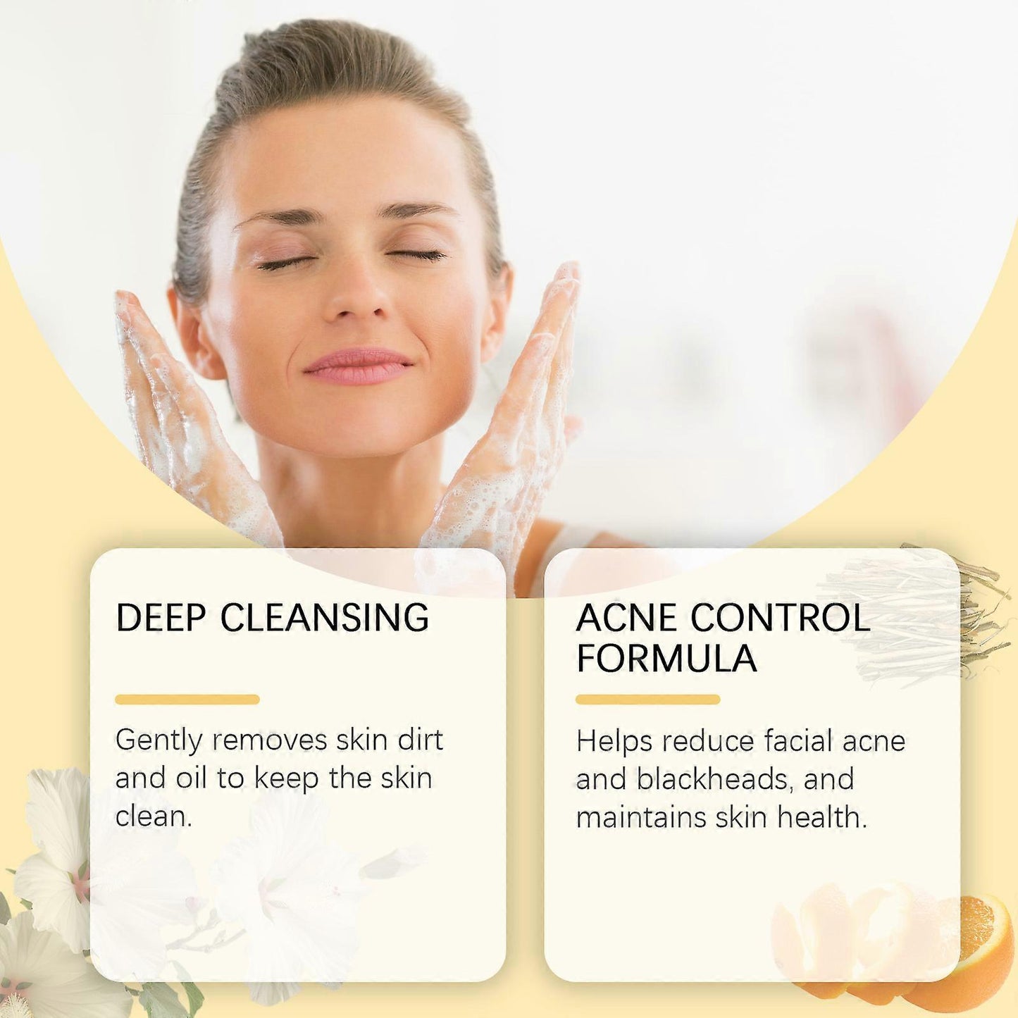 Honey Foam Cleanser - Gentle Hydrating Face Wash with Oil Control