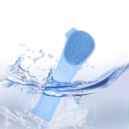 Ultrasonic Silicone Facial Cleansing Brush - Electric Deep Pore Cleanser